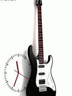 game pic for Guitar clock